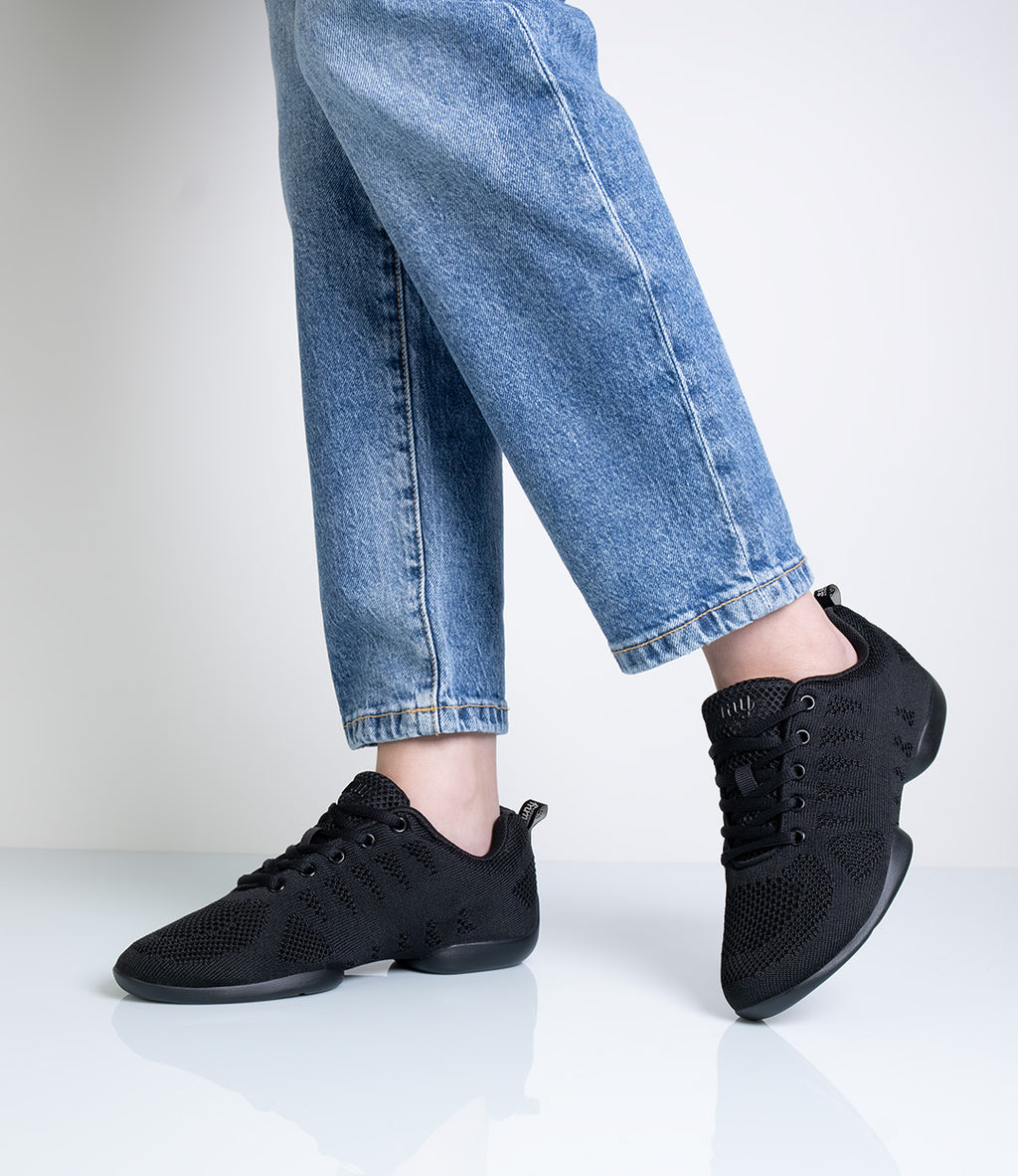 Suny by Anna Kern Sneaker 120 Knit – schwarz