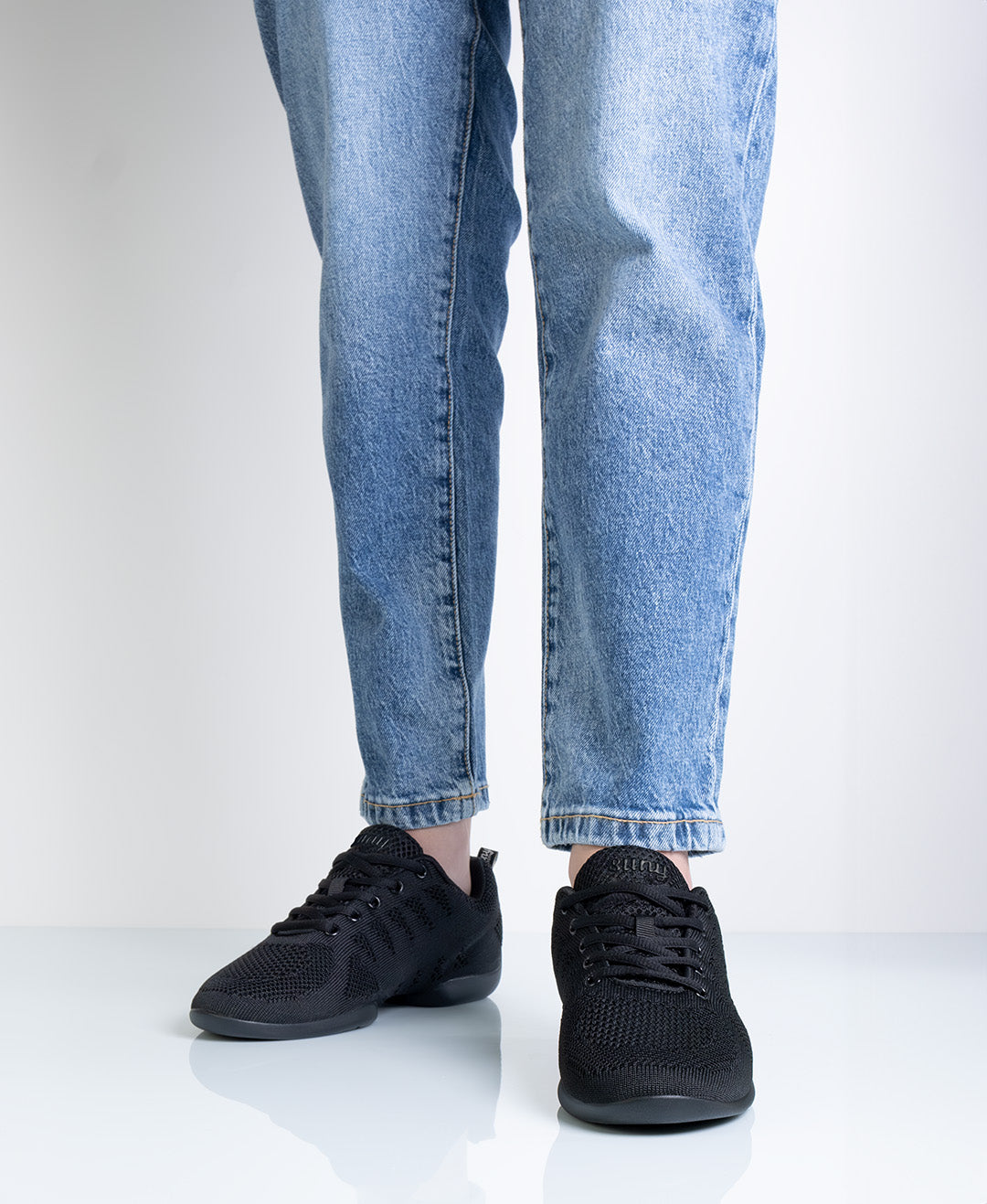 Suny by Anna Kern Sneaker 120 Knit – schwarz