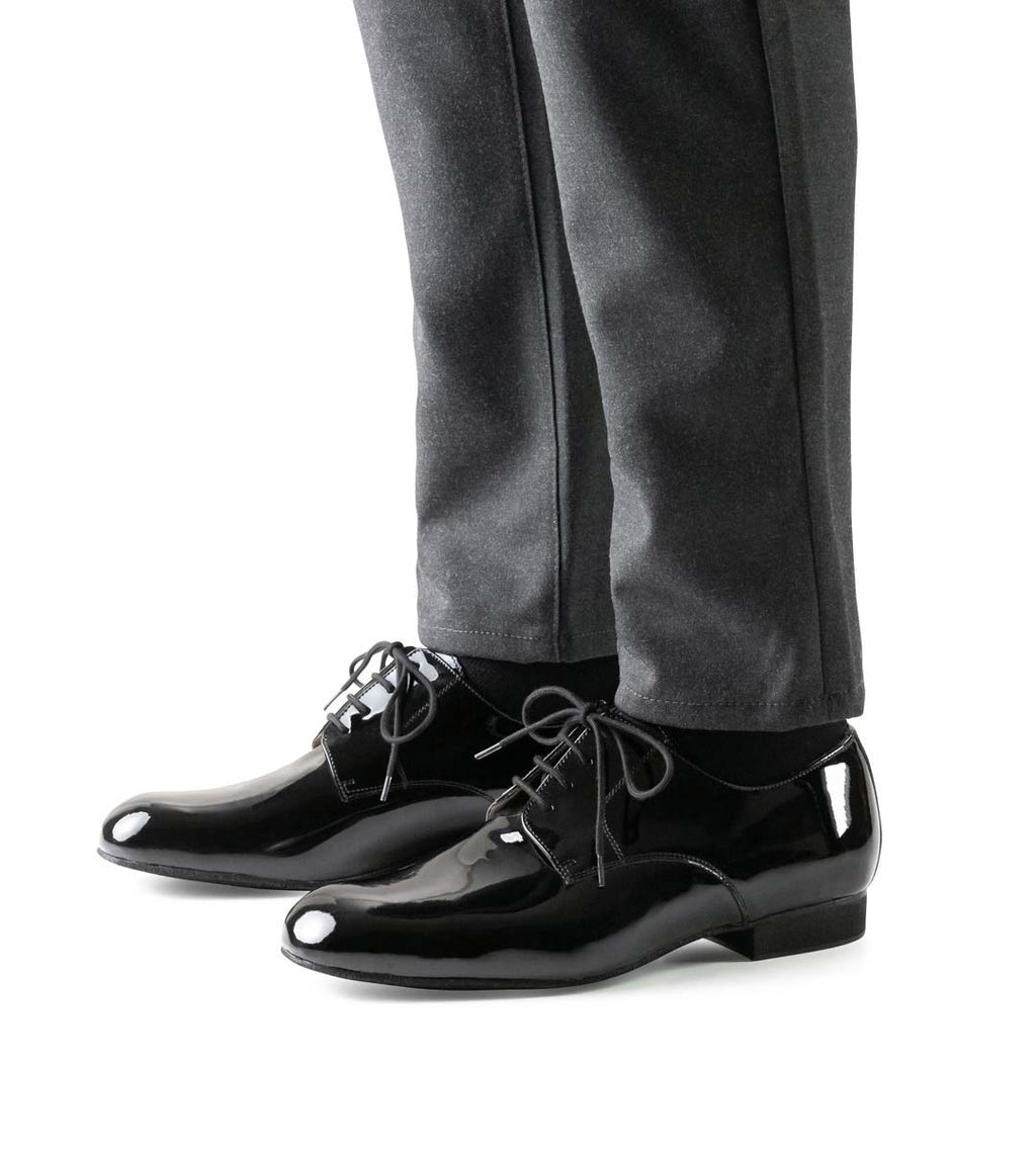 Werner Kern Lecce - extraweit Lackleder – schwarz