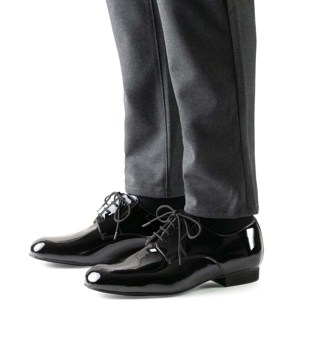 Werner Kern Lecce - extraweit Lackleder – schwarz