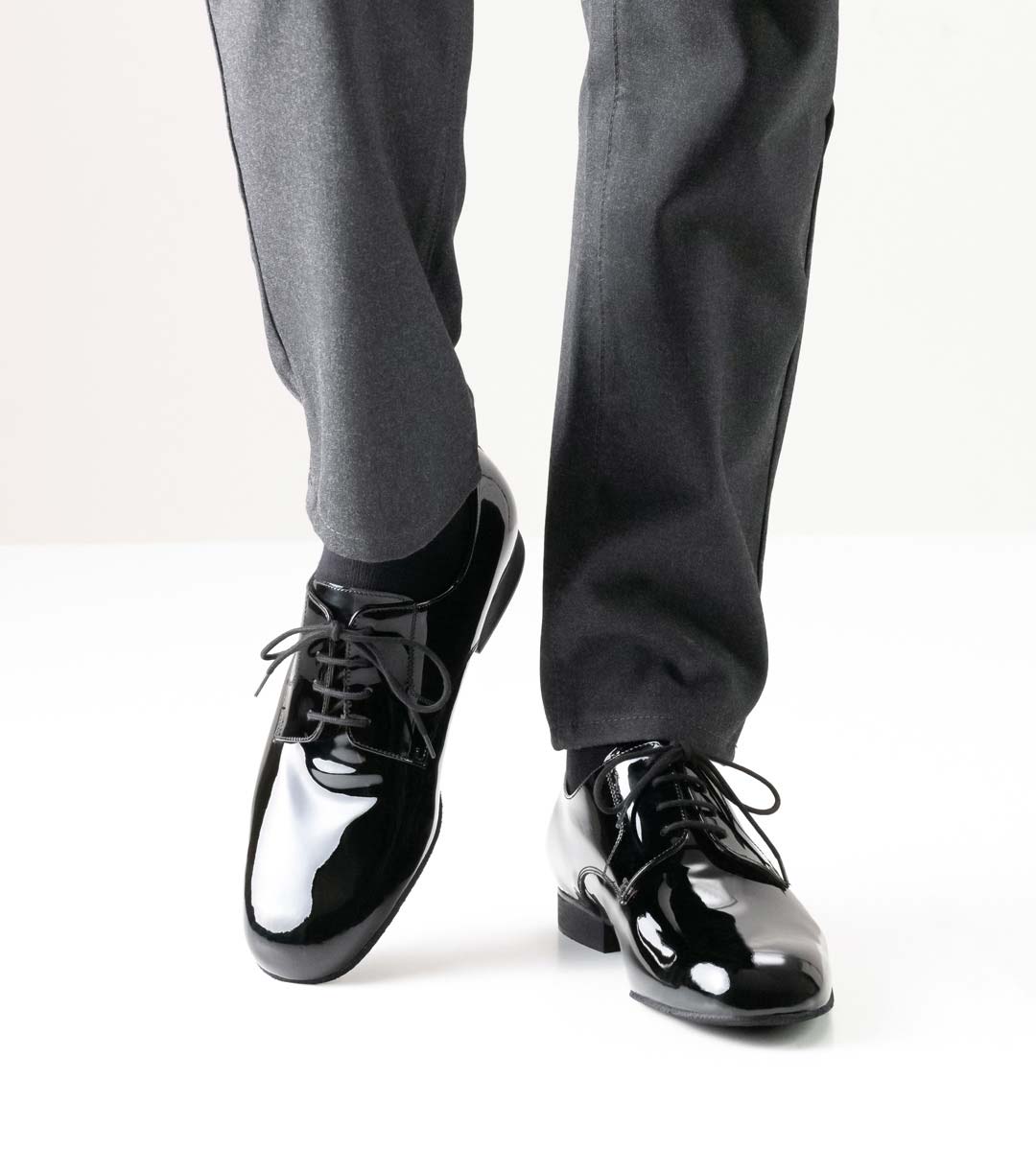 Werner Kern Lecce - extraweit Lackleder – schwarz