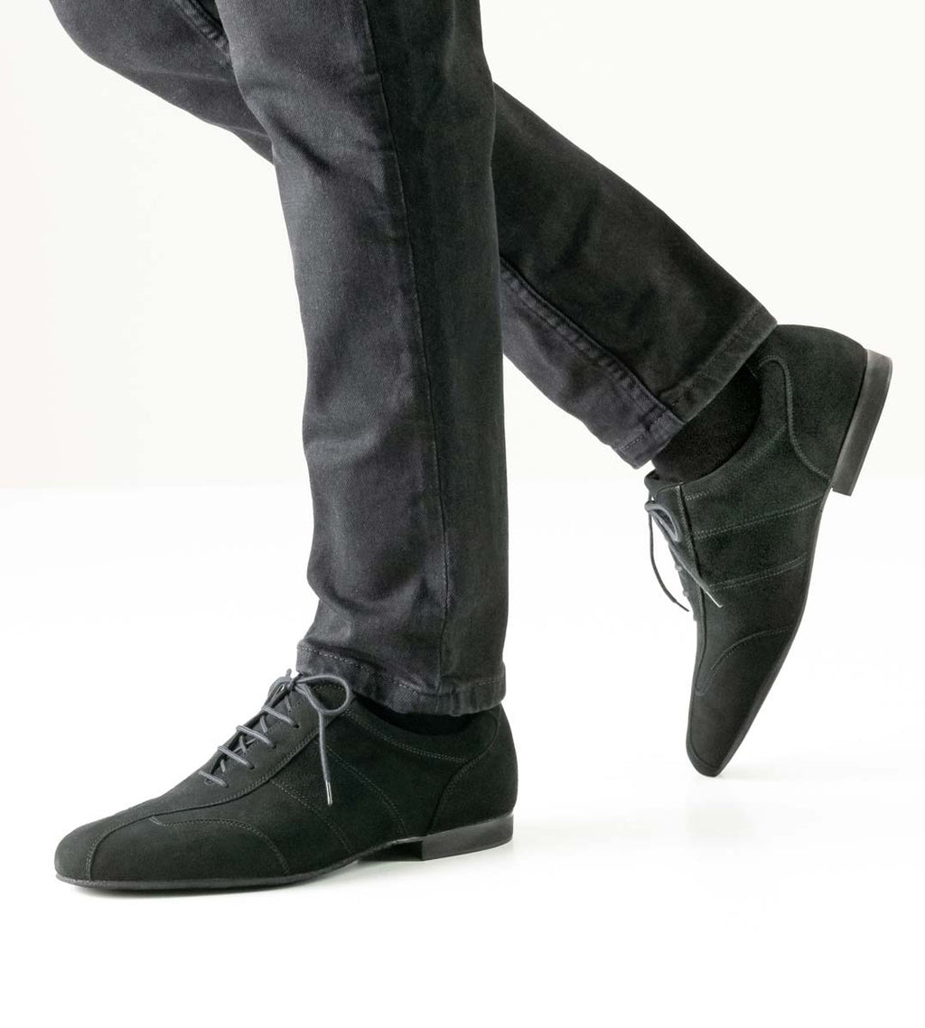 Werner Kern Cuneo Velourleder – schwarz