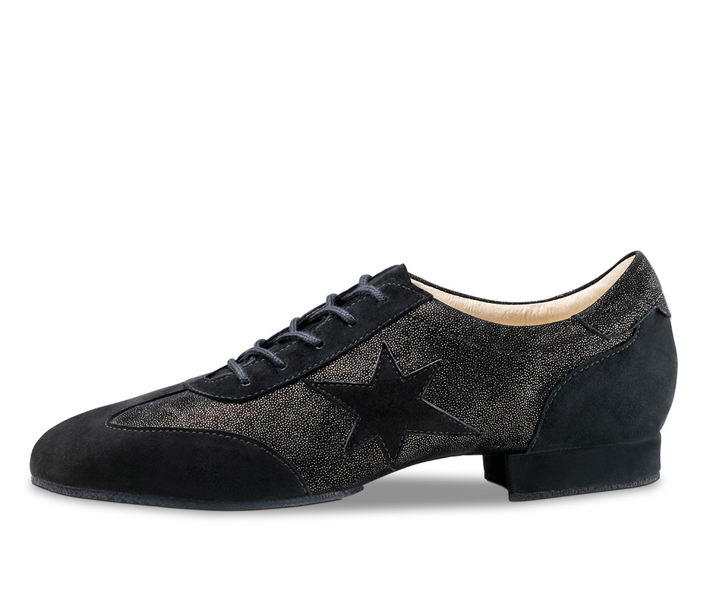 Werner Kern Ariana Velourleder / Glanzvelour – schwarz