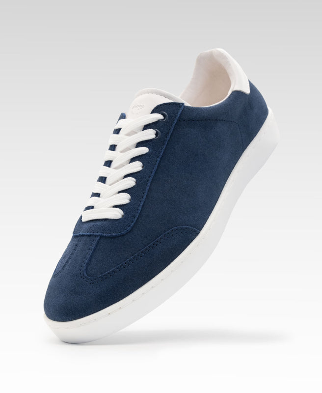 Suny by Anna Kern Sneaker 7005 Velourleder – blau