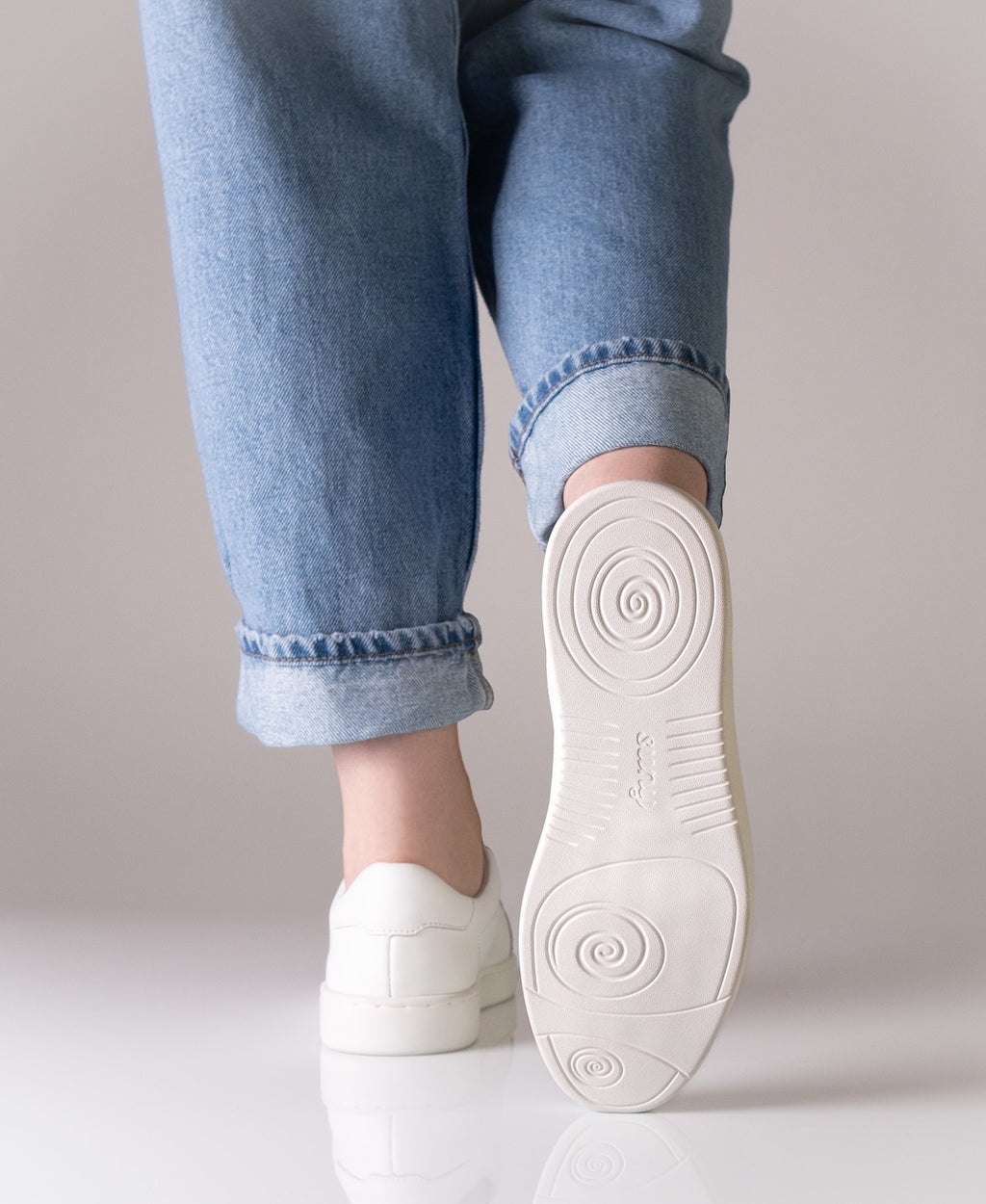 Suny by Anna Kern Sneaker 7025 Nappaleder – weiß