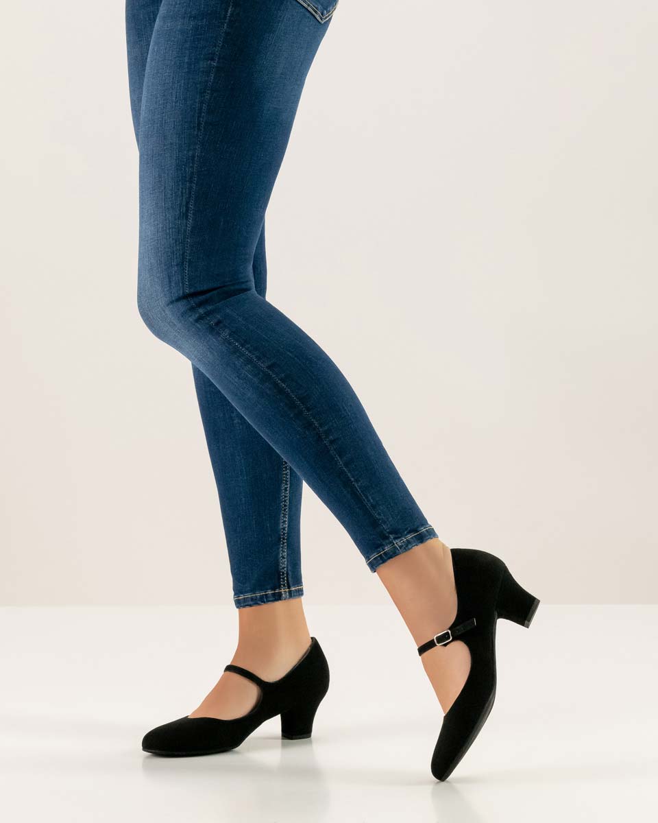 Werner Kern Ashley Samtziege – schwarz