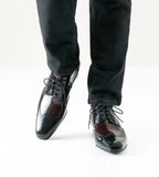 Werner Kern Belgrano Nappaleder – bordo / schwarz