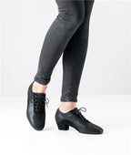 Anna Kern Brienne bedrucktes Leder / Velourleder