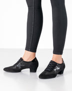 Werner Kern Bruni Velourleder / Glanzvelour – schwarz