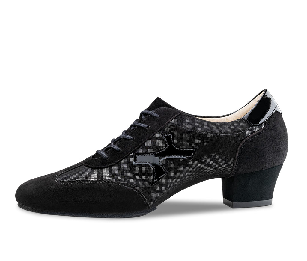 Werner Kern Bruni Velourleder / Glanzvelour – schwarz