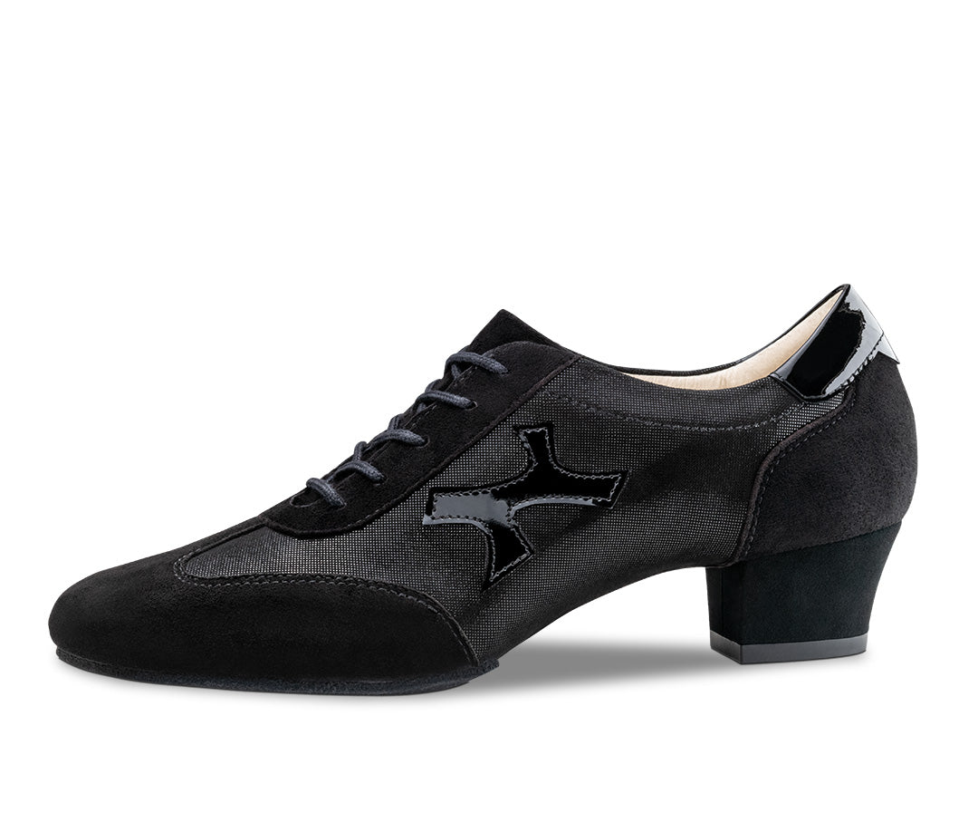 Werner Kern Bruni Velourleder / Glanzvelour – schwarz