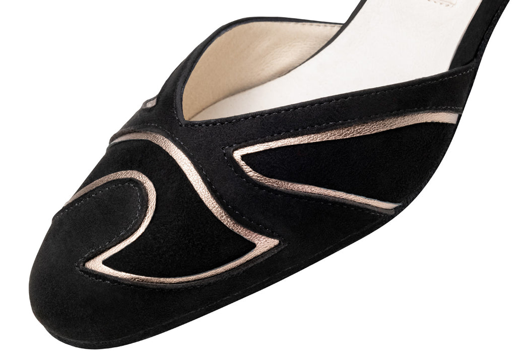 Werner Kern Heather Velourleder / Nappaleder – antik / schwarz