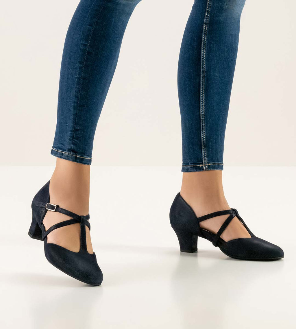 Werner Kern Jessie Glanzvelour – blau