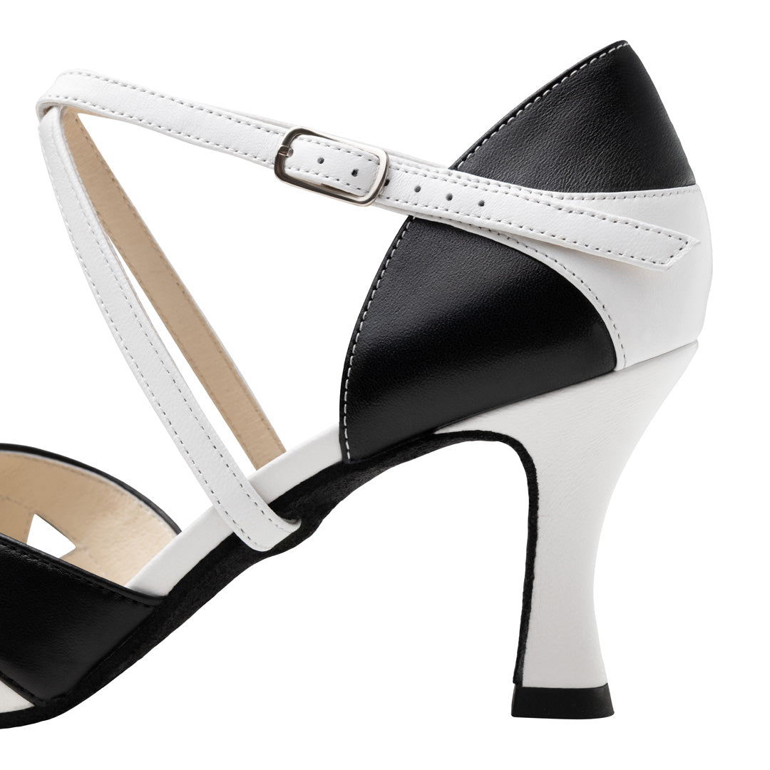 Werner Kern Paisley Nappaleder – schwarz / weiß