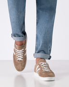 Werner Kern Salerno Velourleder / Nappaleder – braun / weiß