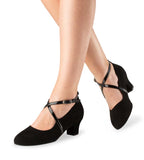 Werner Kern Tabea Samtziege  / Lackleder – schwarz