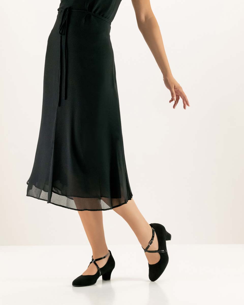 Werner Kern Tabea Samtziege  / Lackleder – schwarz